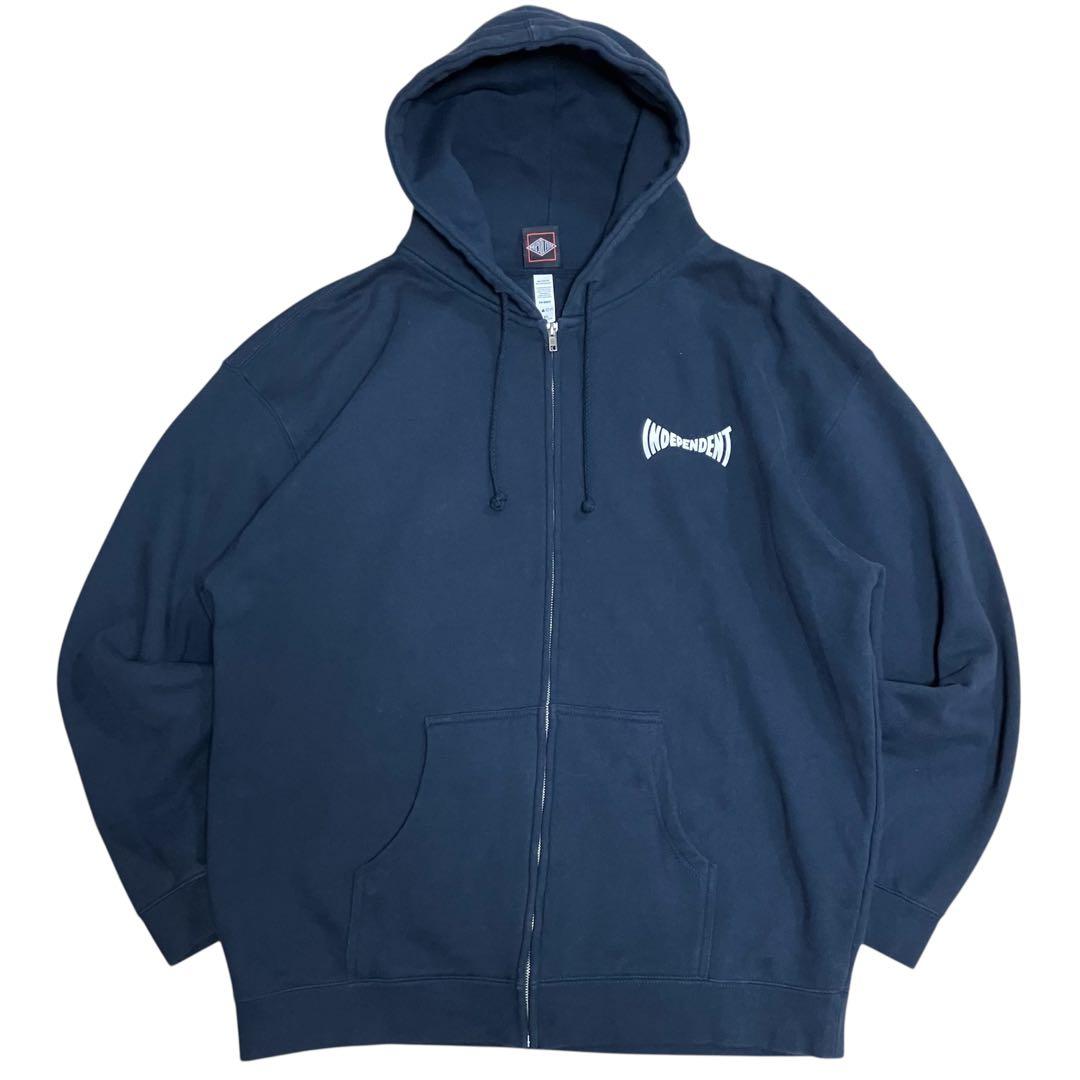 INDEPENDENT INDYバックロゴ ジップパーカー ZIP HOODIE
