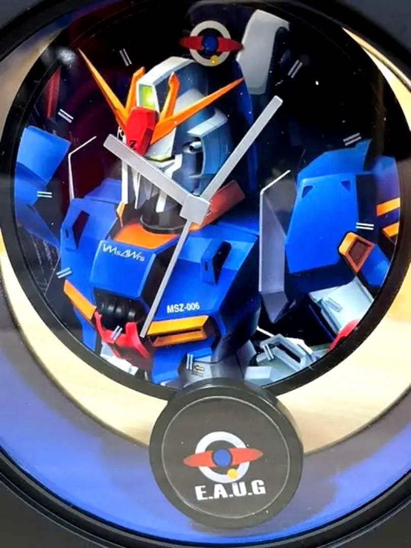 テ2 ガンダム 振り子時計　置き時計