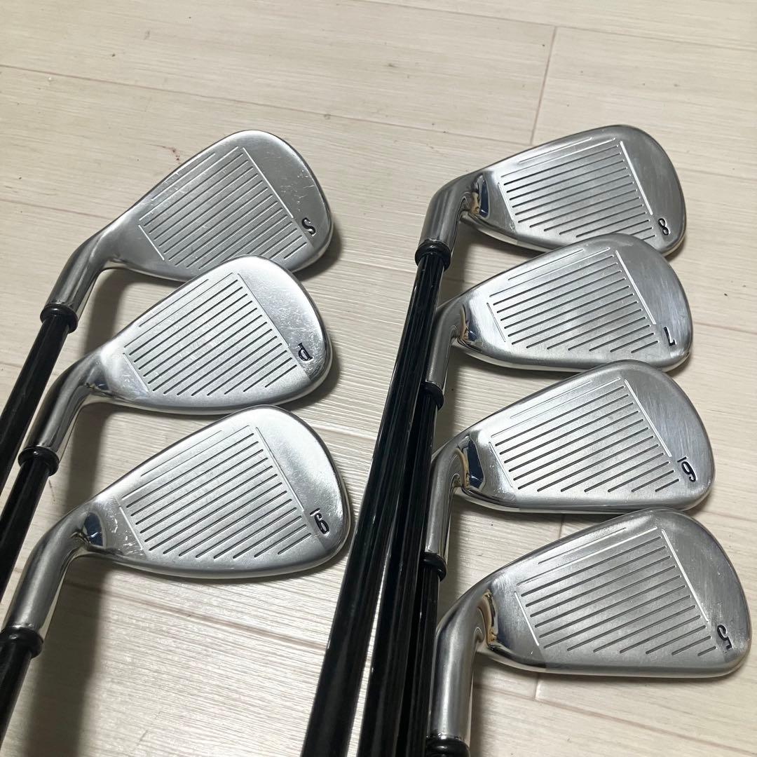 クリーニング済/callaway WARBIRD キャロウェイアイアンセット7本