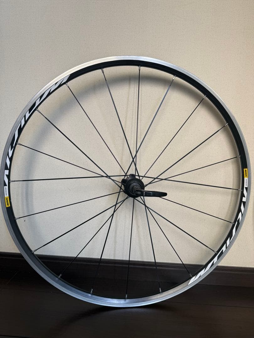 【美品】MAVIC Aksium ロードバイク ホイール 前後セット 700c