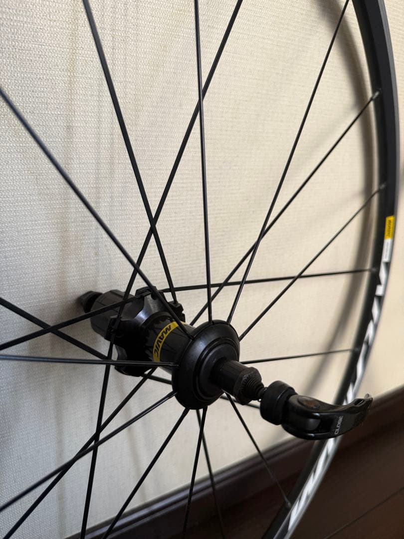 【美品】MAVIC Aksium ロードバイク ホイール 前後セット 700c