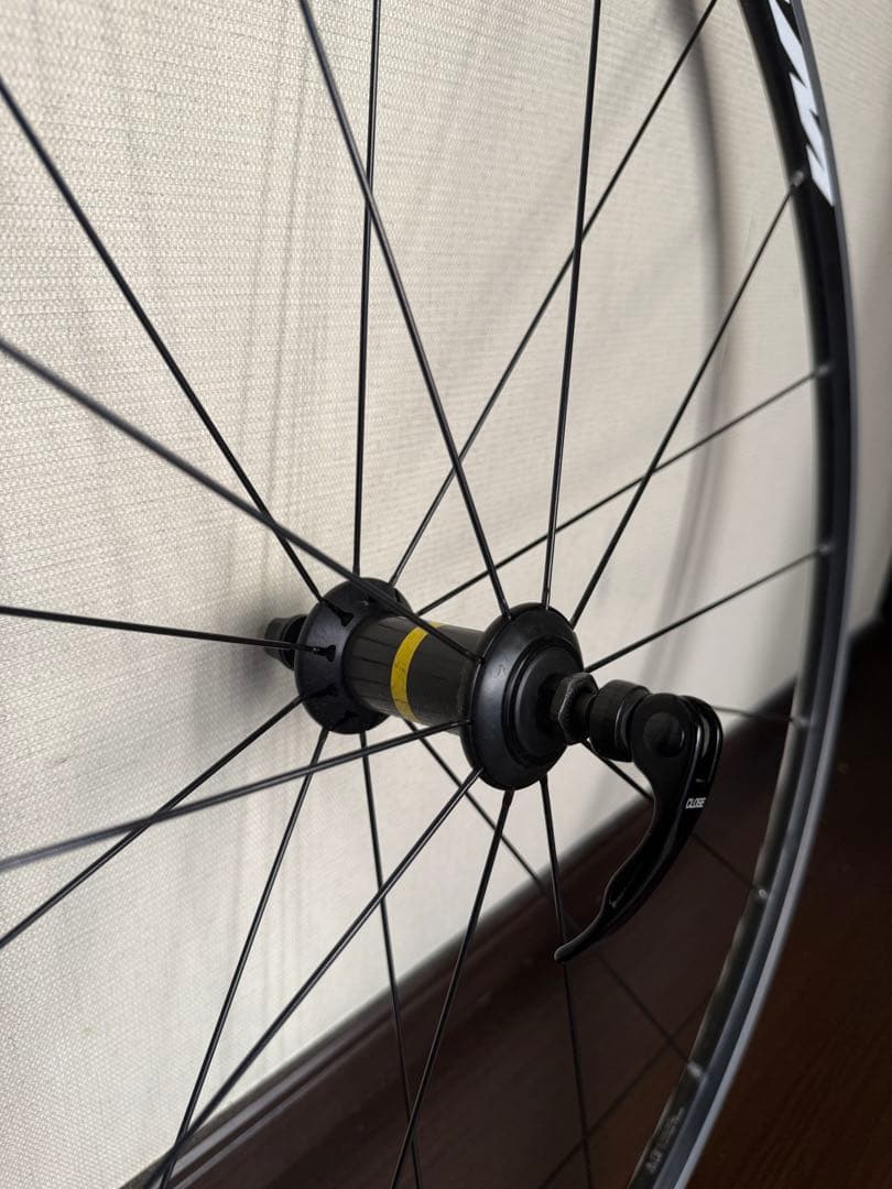 【美品】MAVIC Aksium ロードバイク ホイール 前後セット 700c