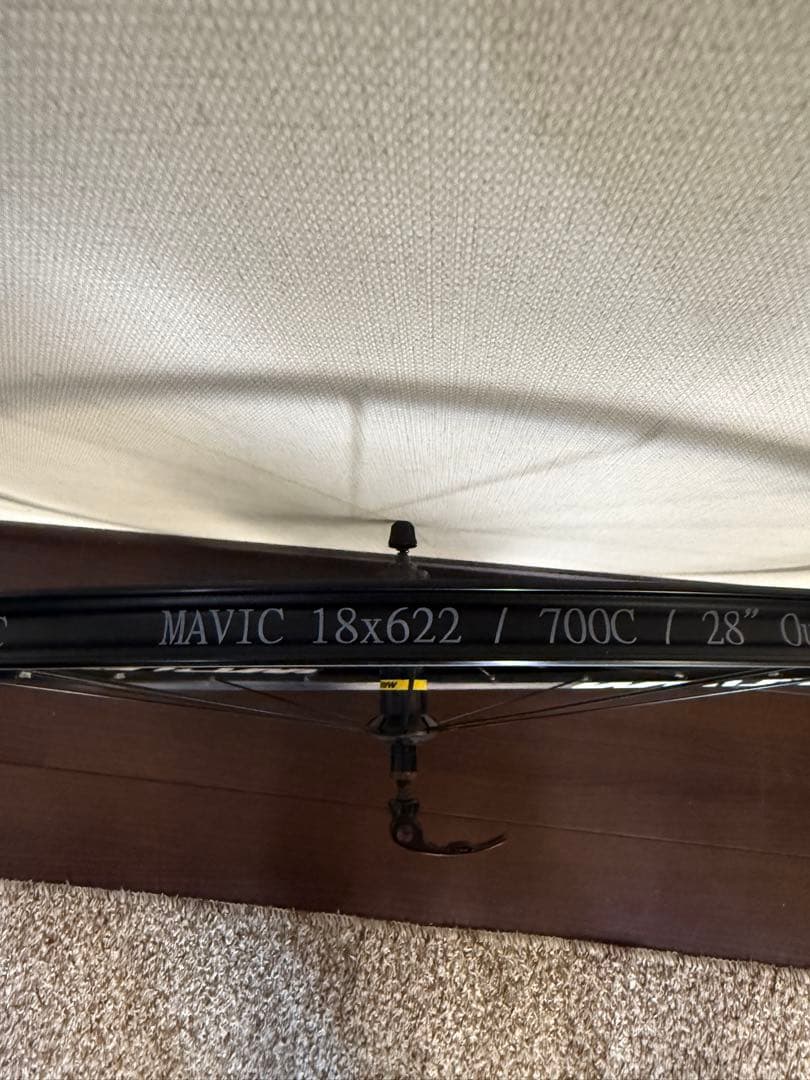 【美品】MAVIC Aksium ロードバイク ホイール 前後セット 700c