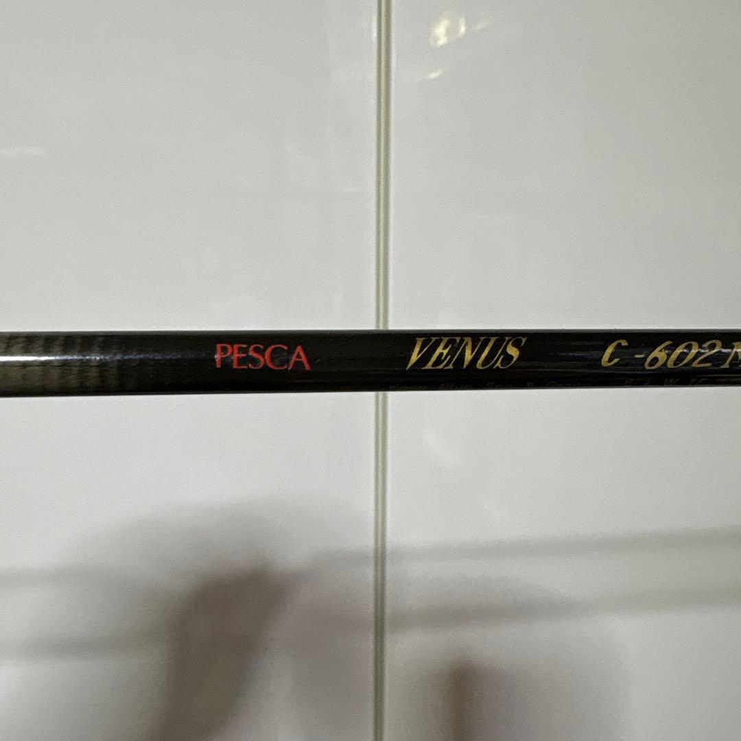 PESCA VENUS C-602M ガングリップ　オールドロッド