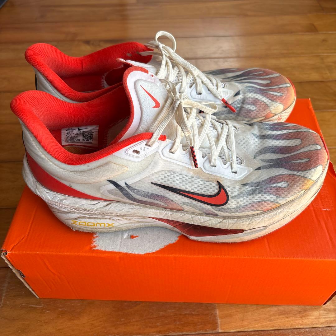 キ*郎様 Nikeズームフライ6 27,5cm炎模様