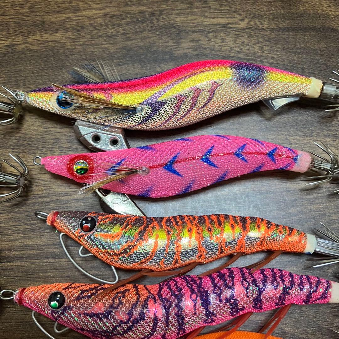 エギ14個セット　エギ王　パタパタ　アモラスなど　中古品