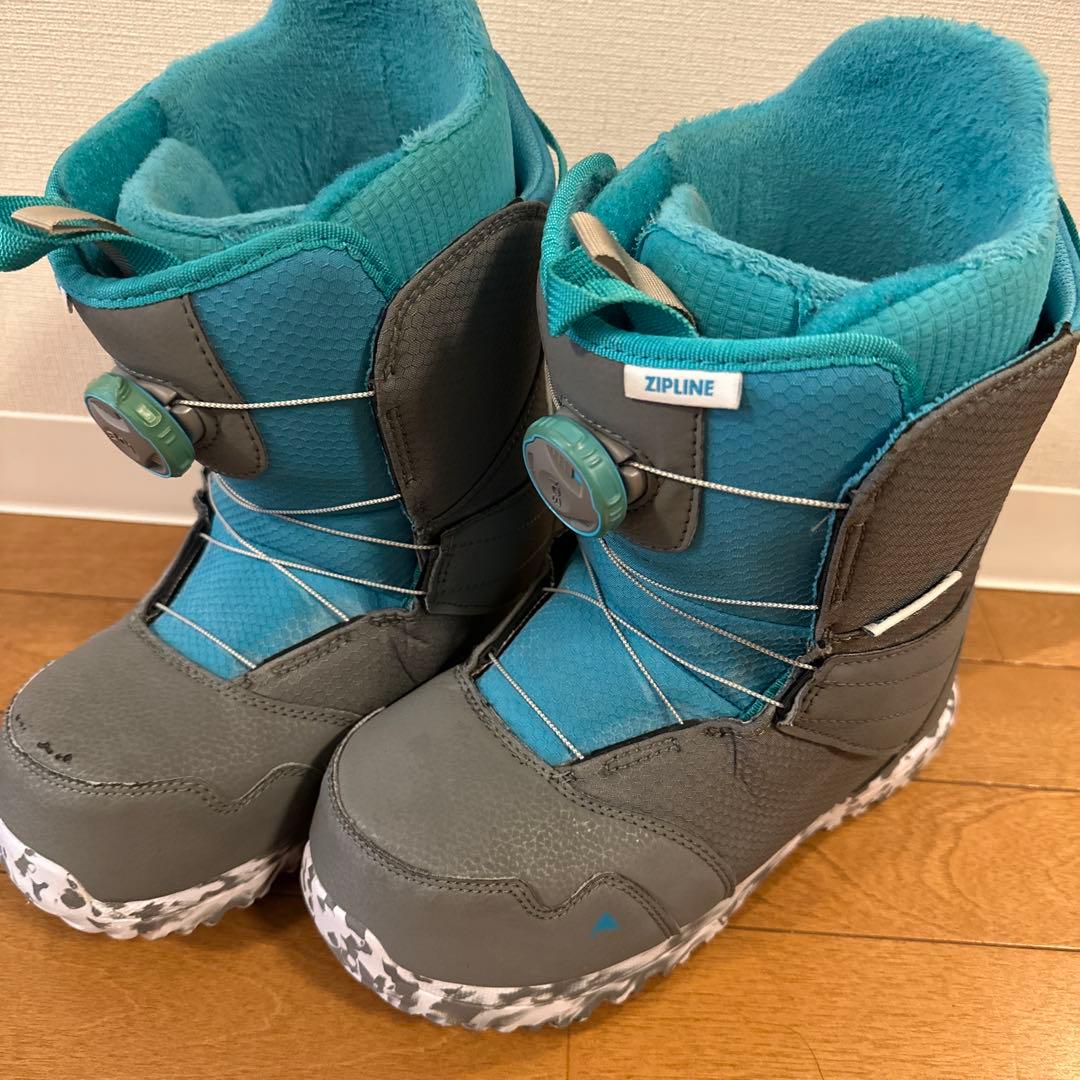 ZIPLINE BOAシステム 子ども用スノーボードブーツ25cm