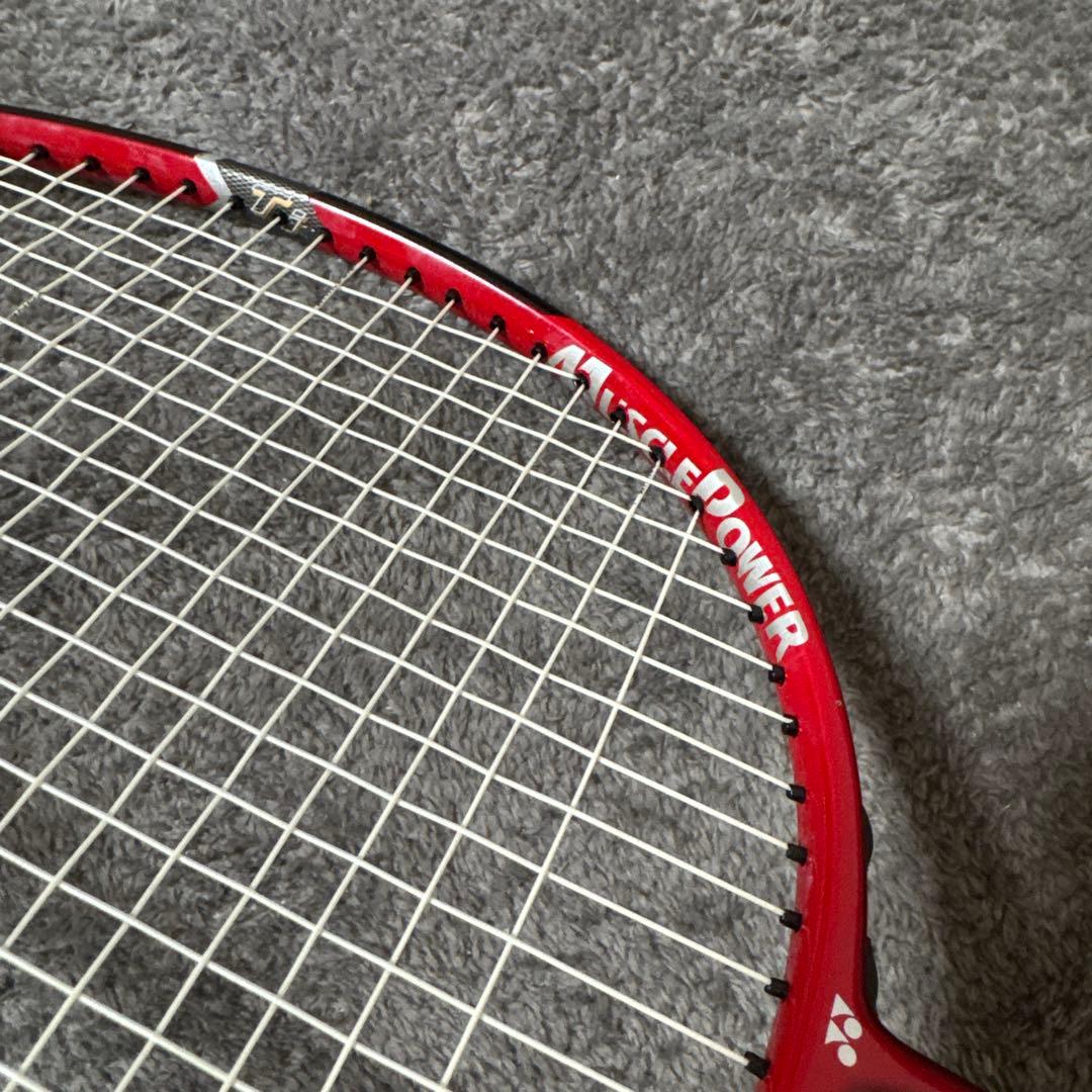 【希少品】YONEX マッスルパワー100 バドミントンラケット　3U G5