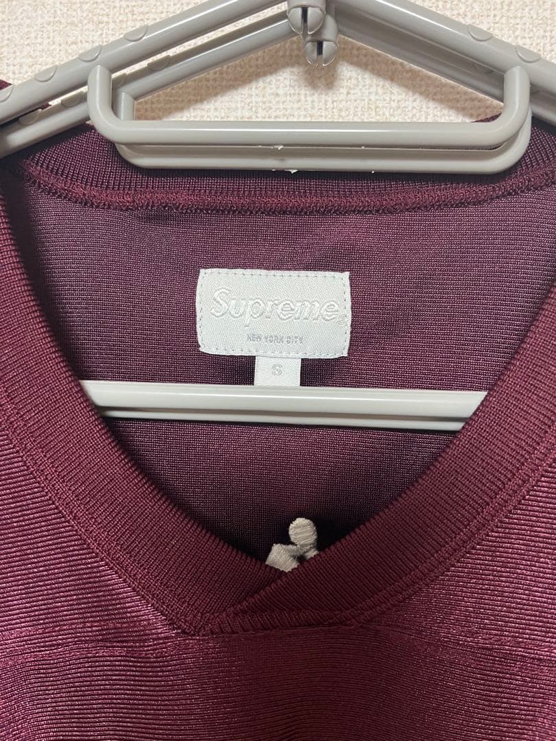 supreme フットボールシャツ　ロンT