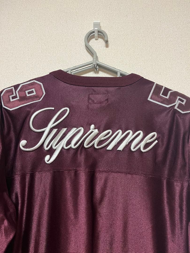supreme フットボールシャツ　ロンT