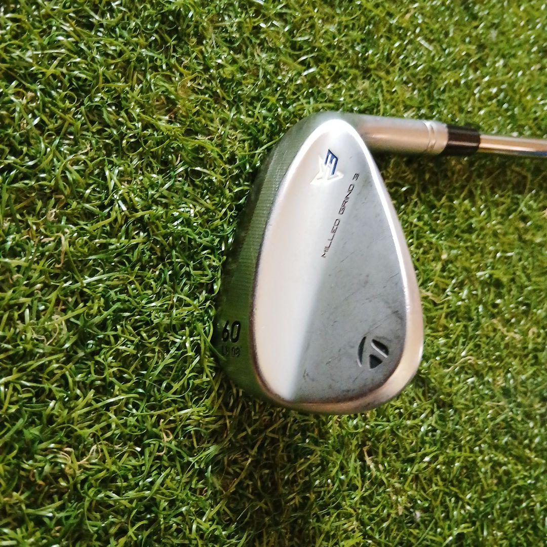 TaylorMade MILLED GRND3 60度LB-08　希少スペック
