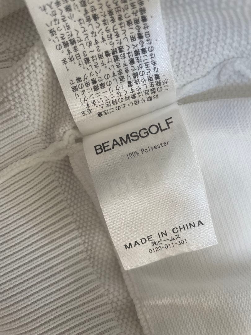 う〜&か〜/BEAMS GOLF セーター Lサイズ ホワイト