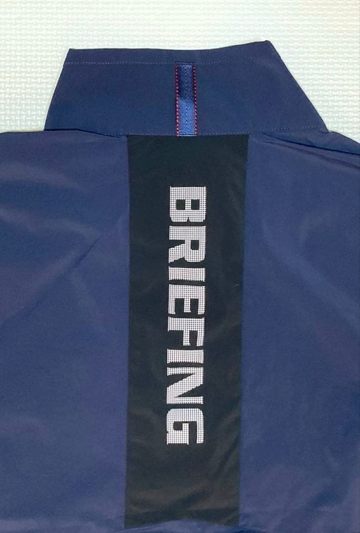 BRIEFING GOLF MS WIND VEST（NAVY／M）
