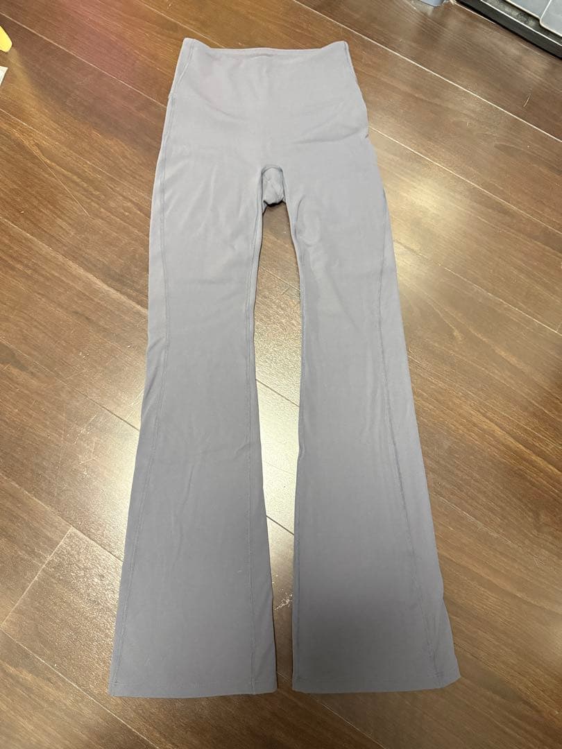 andar NEW Airywin 裏起毛フレアレギンス S ロング丈