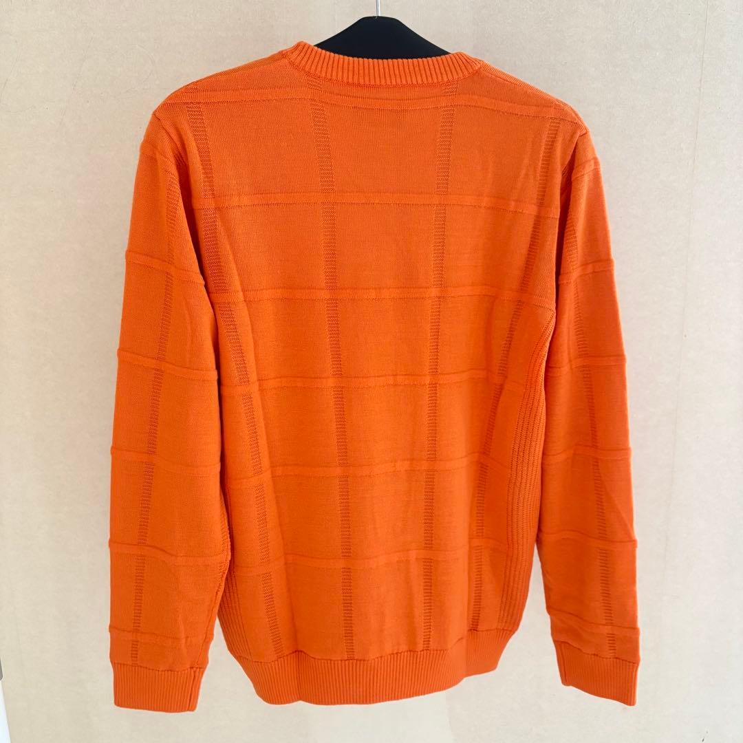 Munsingwear マンシングウェア ニットセーター オレンジ Mサイズ