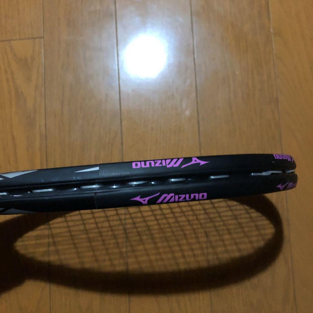 ミズノ　ソフトテニスラケット　　SCUDPRO_R   ガット付き　スカッドプロ