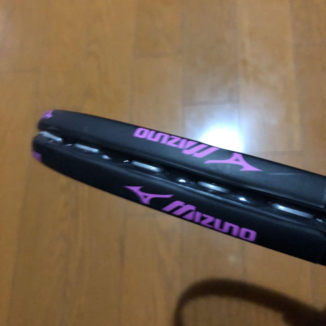 ミズノ　ソフトテニスラケット　　SCUDPRO_R   ガット付き　スカッドプロ