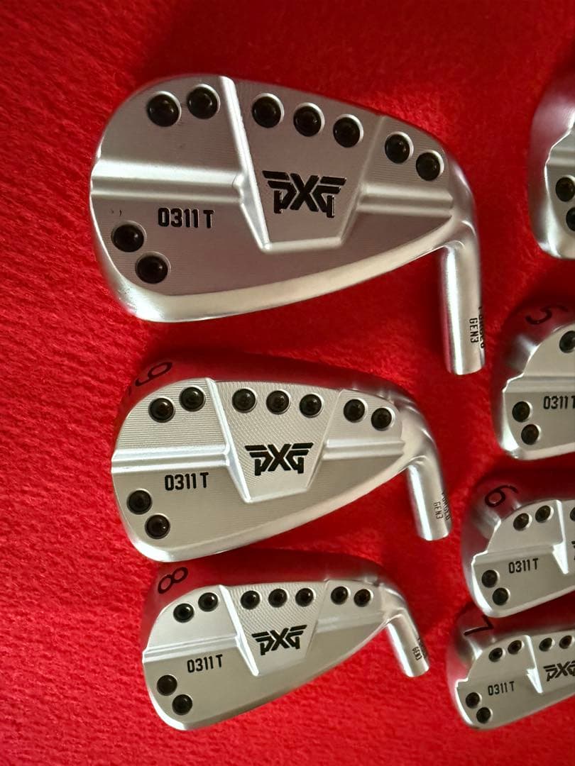 【美品】PXG 0311T GEN3 アイアンヘッド 7個 セット