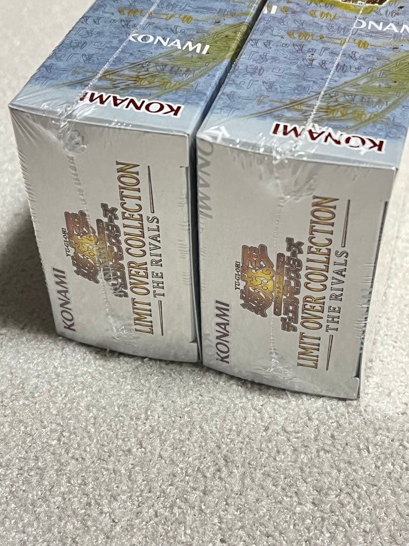 遊戯王 リミットオーバーコレクション ライバルズ シュリンク付き 未開封 BOX