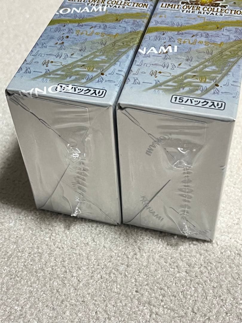 遊戯王 リミットオーバーコレクション ライバルズ シュリンク付き 未開封 BOX
