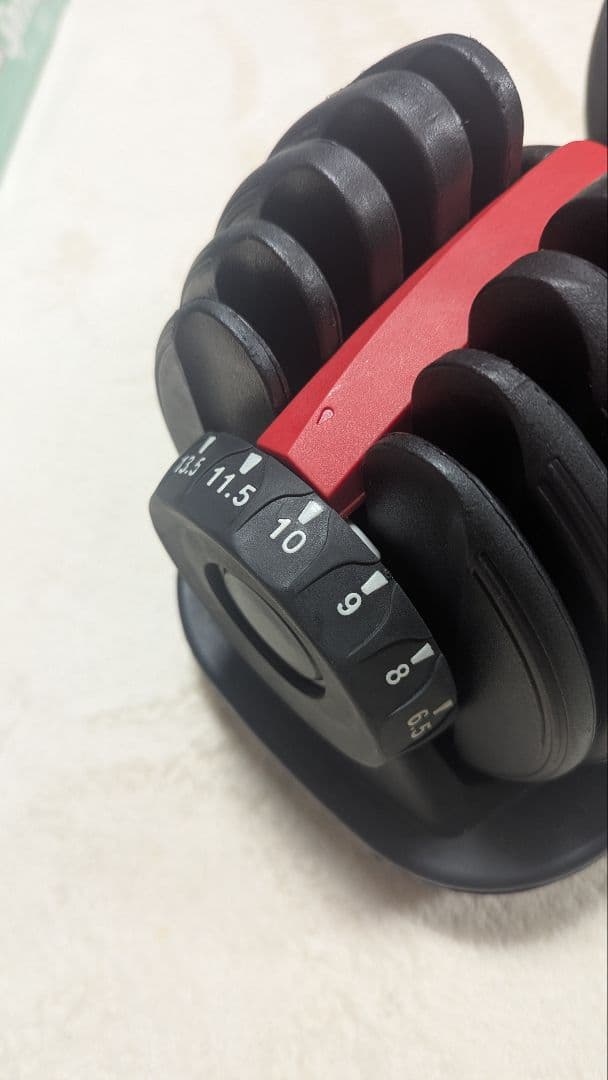 片方だけでも、セットでもok！ 可変式ダンベル 最大24kg　No.2