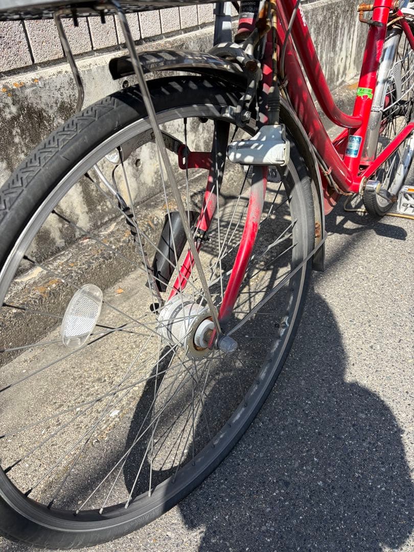 【広島】パナソニック自転車26インチ