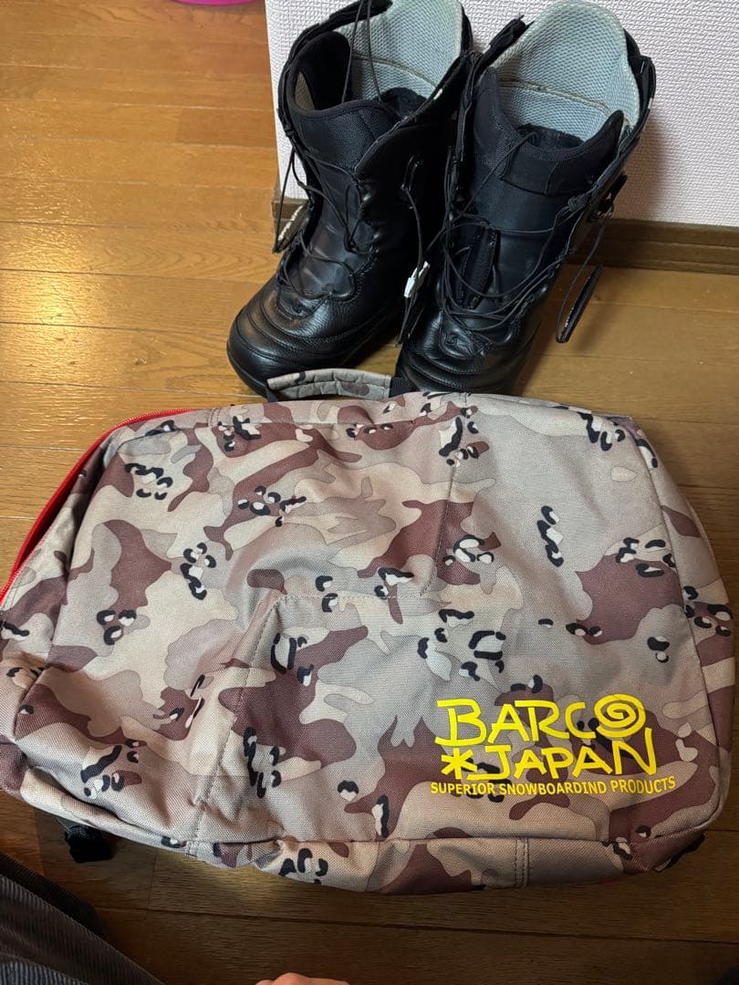 ★収納袋付き　BURTON(バートン)スノーボードブーツ 25cm
