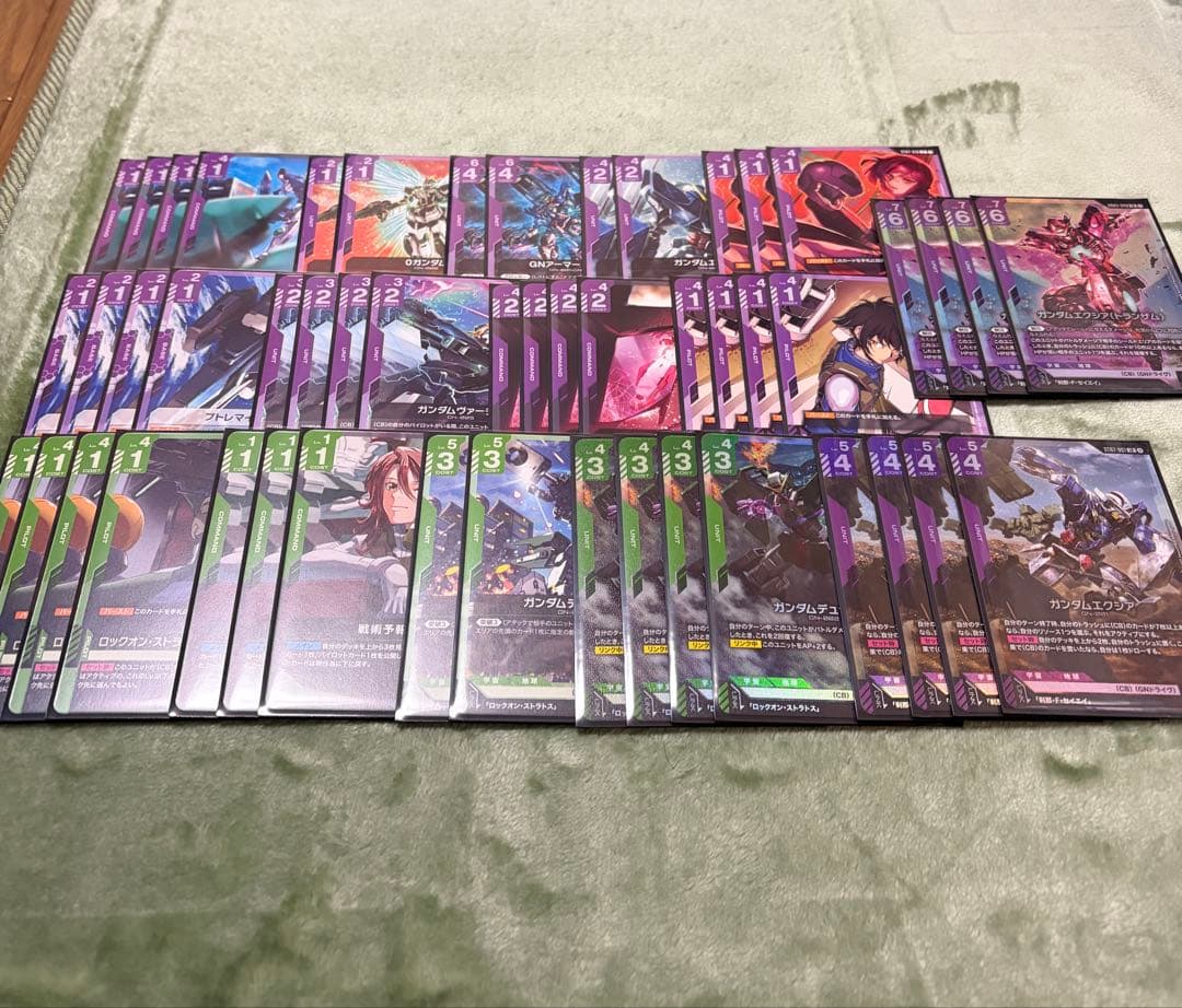 1日ごとに1000円値下げ‼️ ガンダムカードゲーム　引退品　デッキ　パーツ