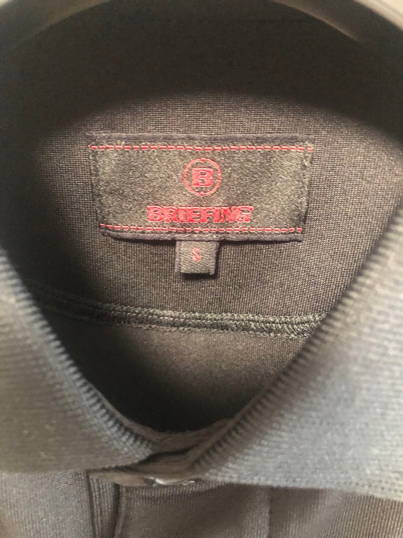 極美品　人気商品　ブリーフィング　ゴルフ　BRIEFING ブラック　ポロシャツ