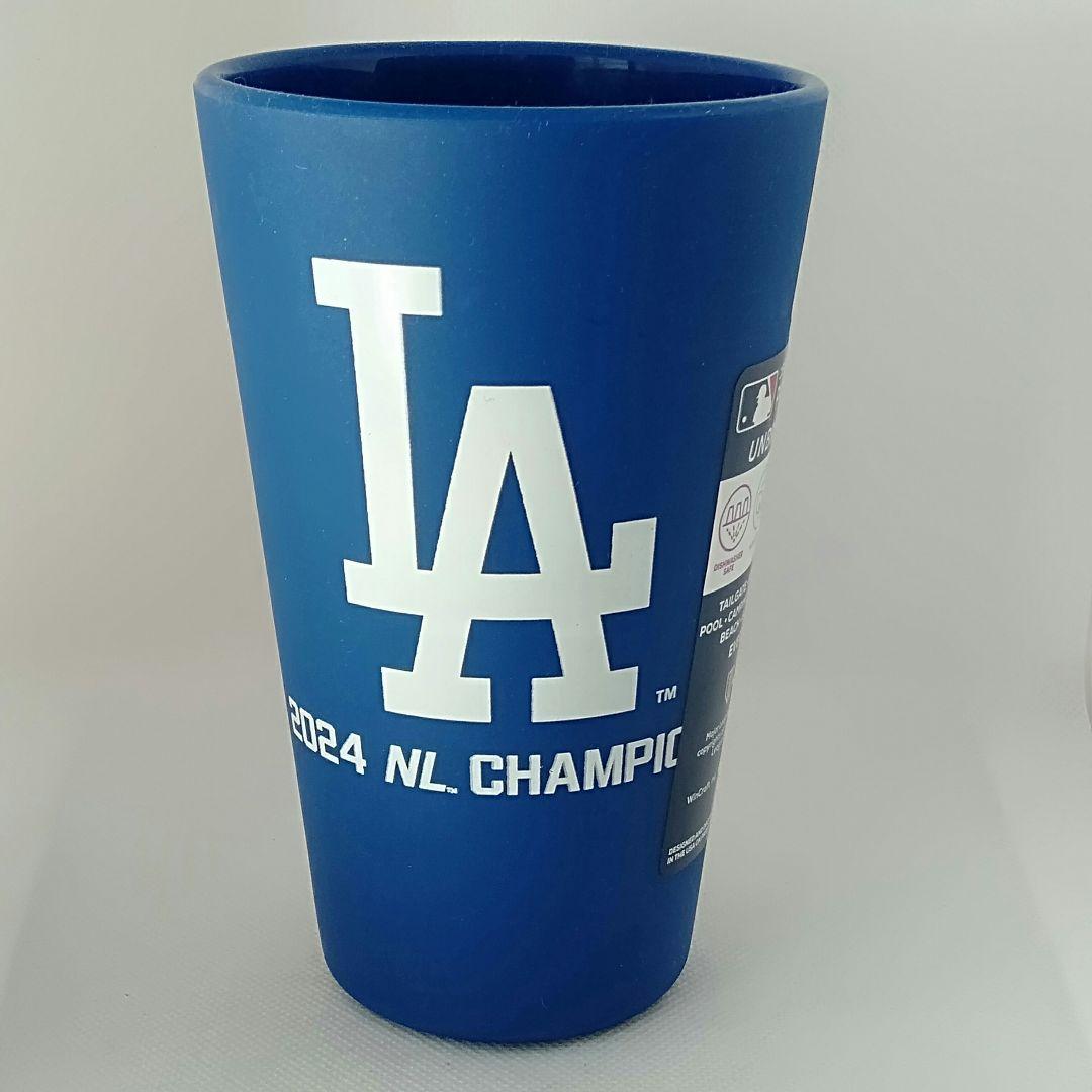 ドジャース　2024MLBワールドシリーズ　パイントグラス　シリコンカップ