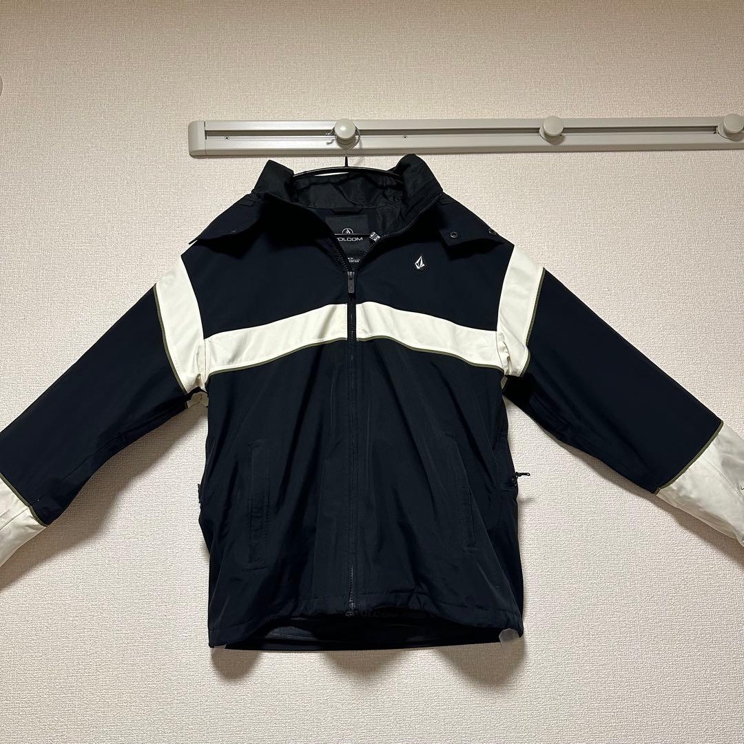 VOLCOM GORE-TEX スノーボードウェア S ブラック ホワイト 防水