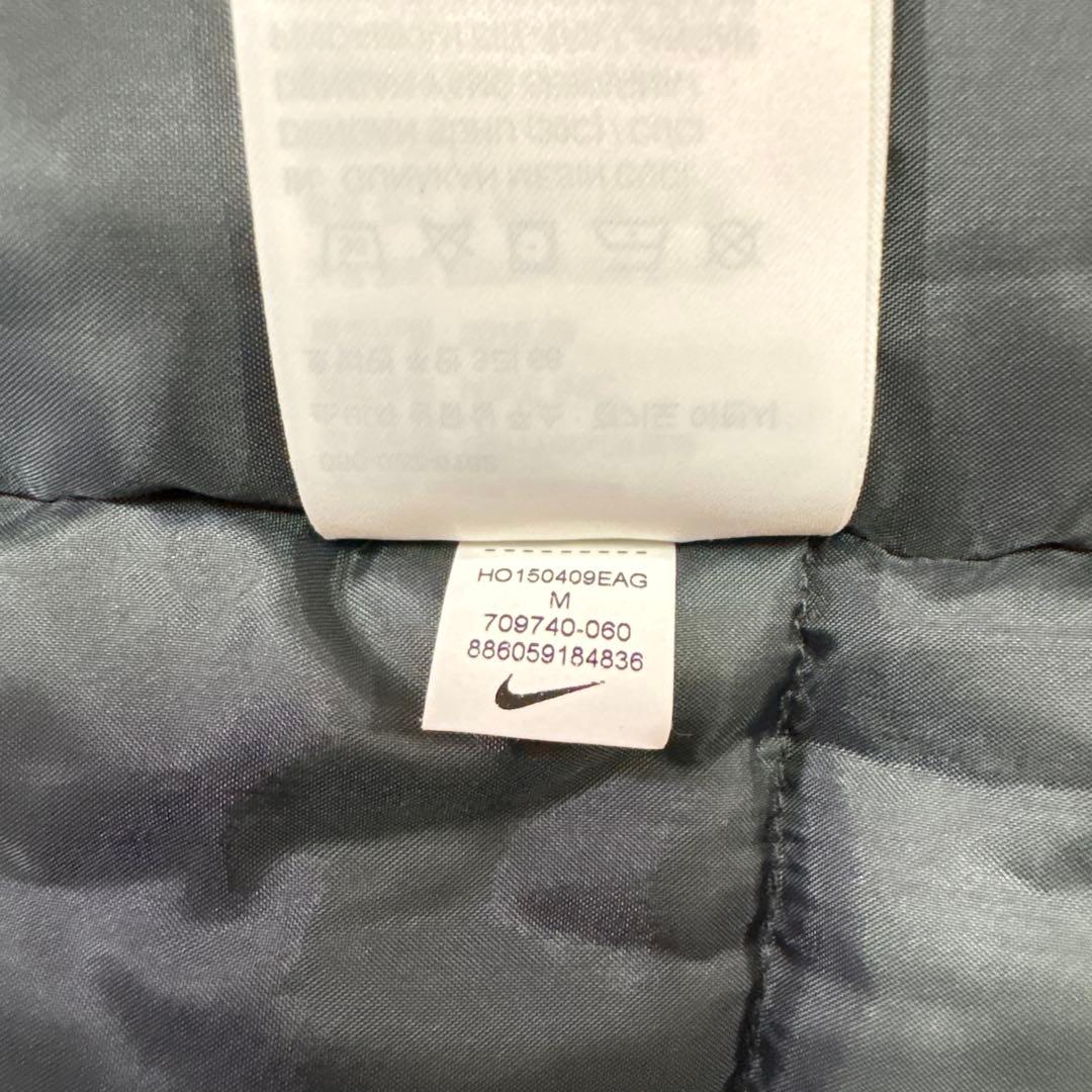 NIKE ナイキ　ベンチコート　ライン　ポリエステル　M