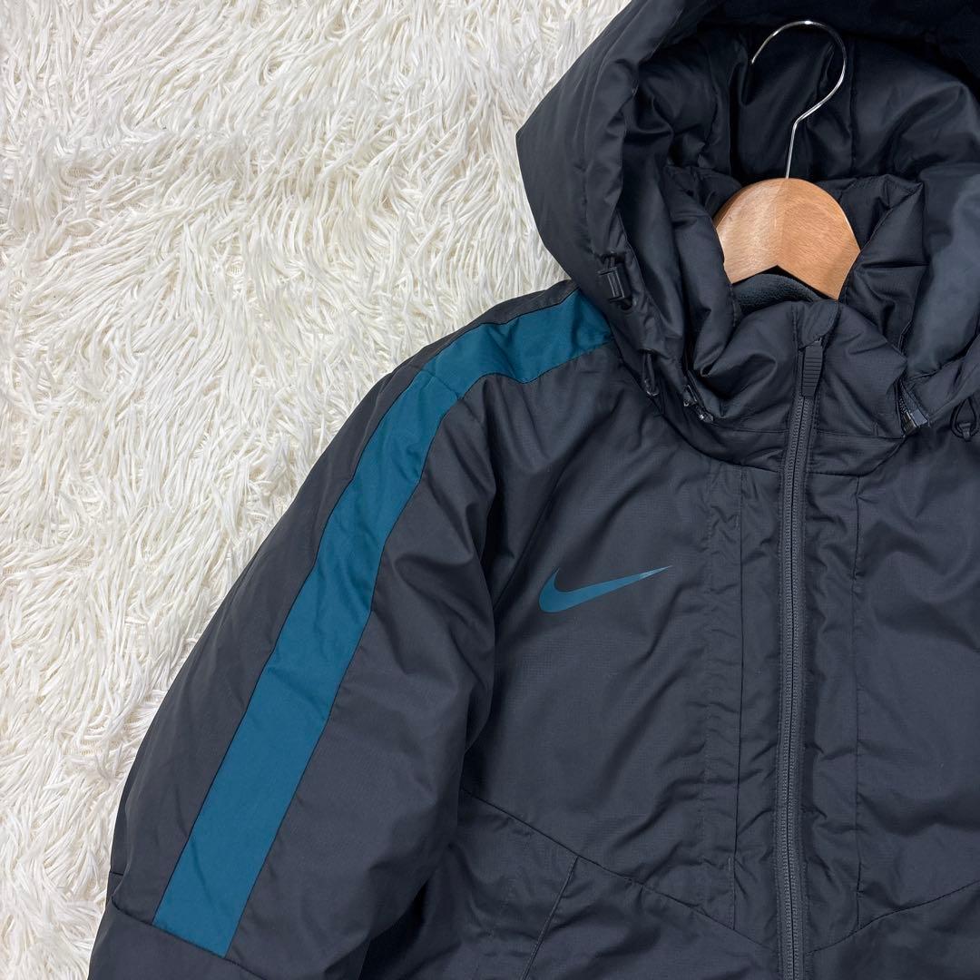 NIKE ナイキ　ベンチコート　ライン　ポリエステル　M