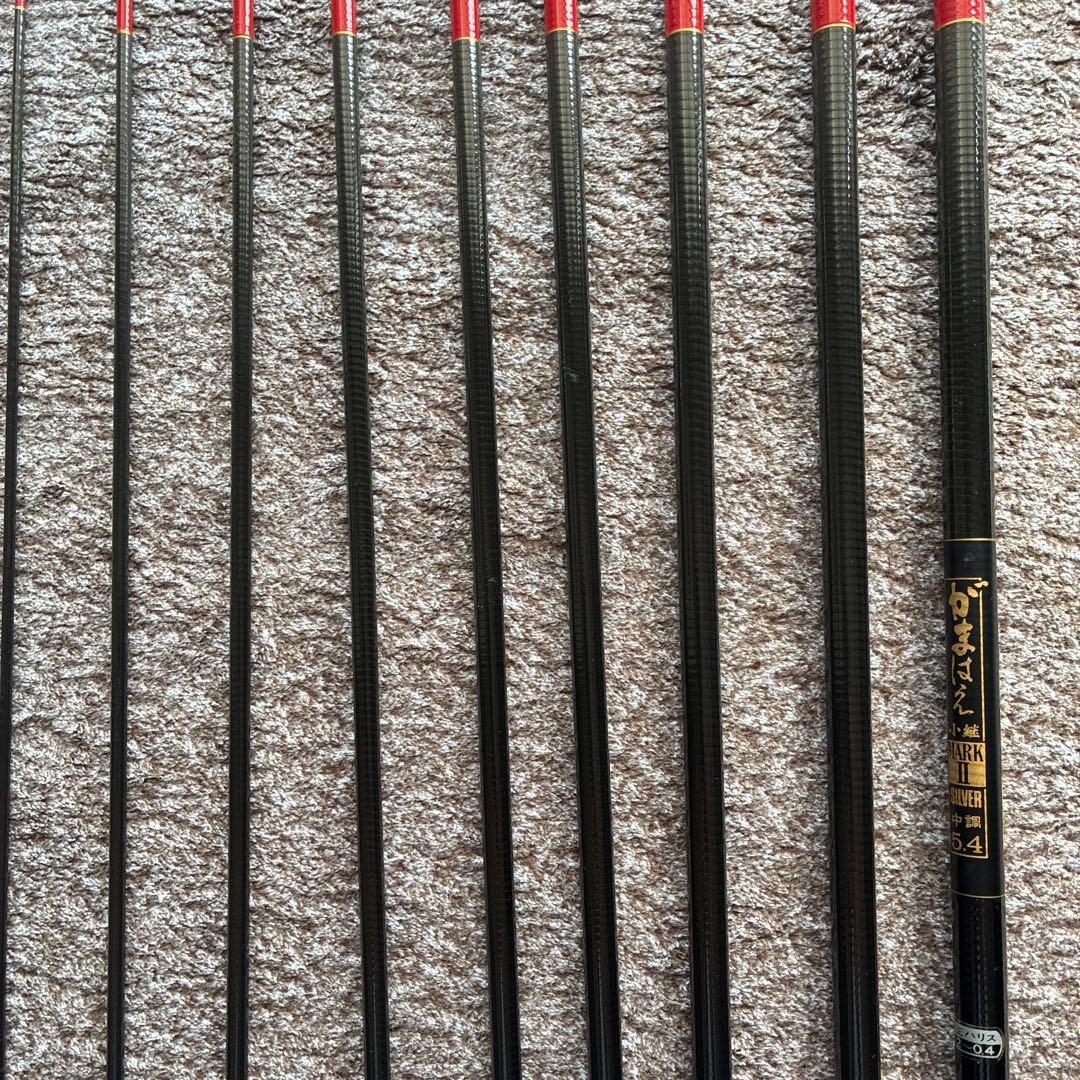 カーボン製 渓流竿 11本セット