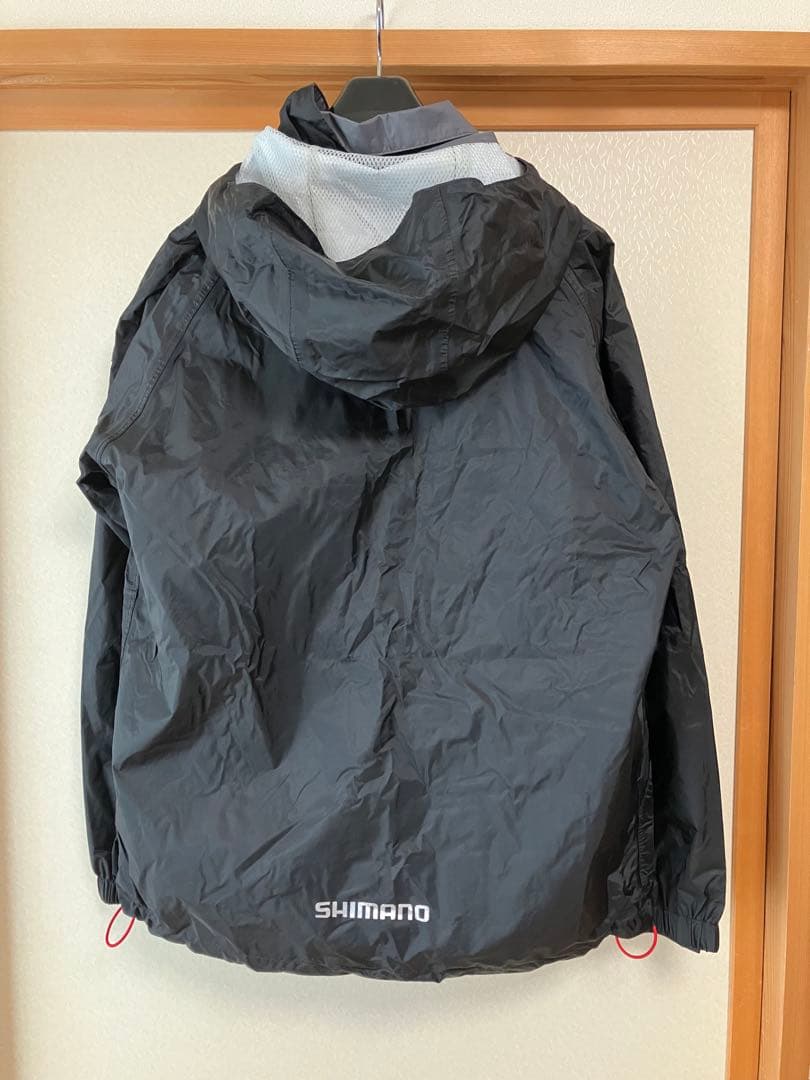 【おまけ付き】シマノ レインウェアセット ブラック Lサイズ