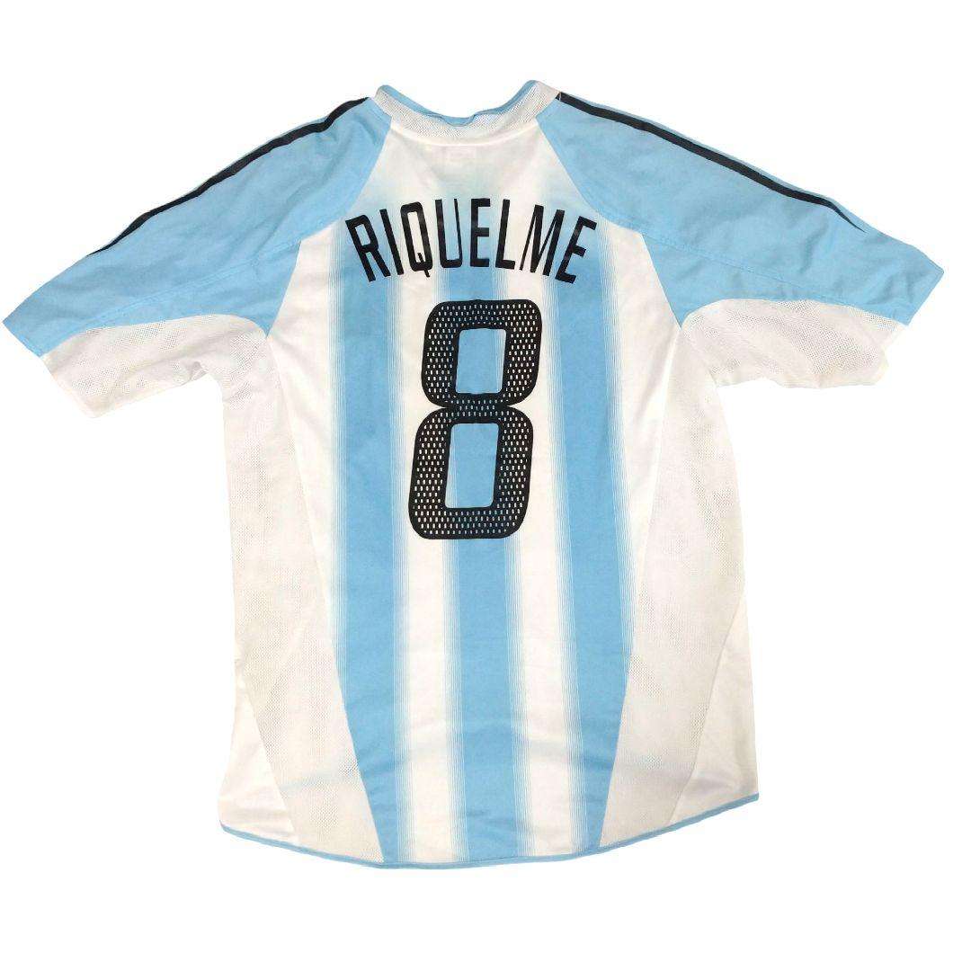04/05 adidas アルゼンチン代表 8 RIQUELME ユニフォーム
