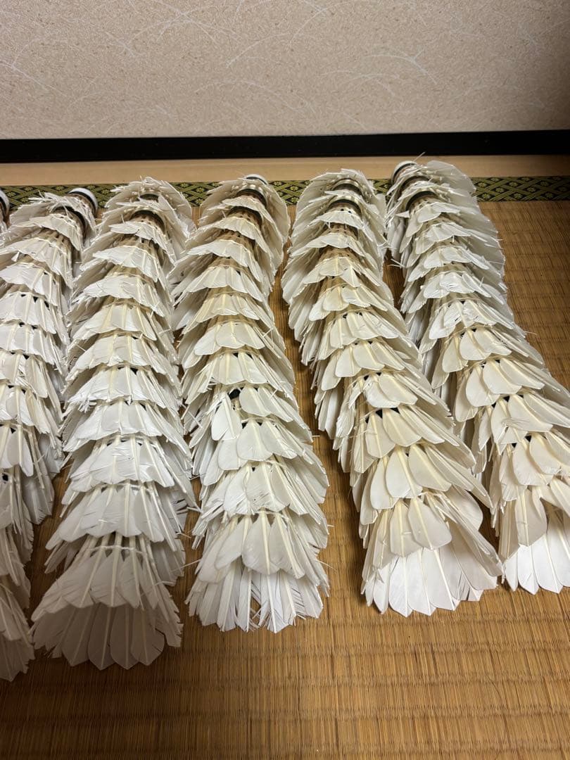 バドミントンシャトル【中古】120個⓱ 筒有り