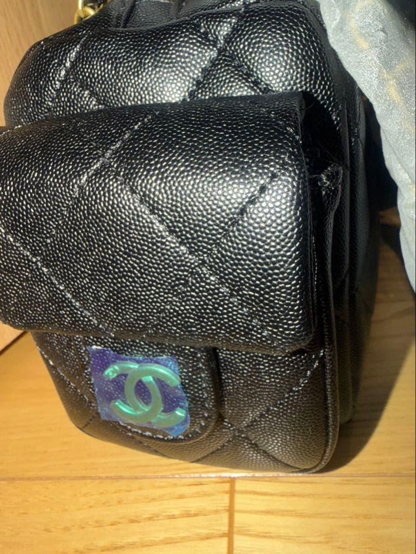 CHANEL ショルダーバッグ　本革　ノベルティ