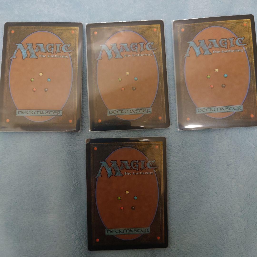 MTG 不毛の大地 4枚セット 日本語版