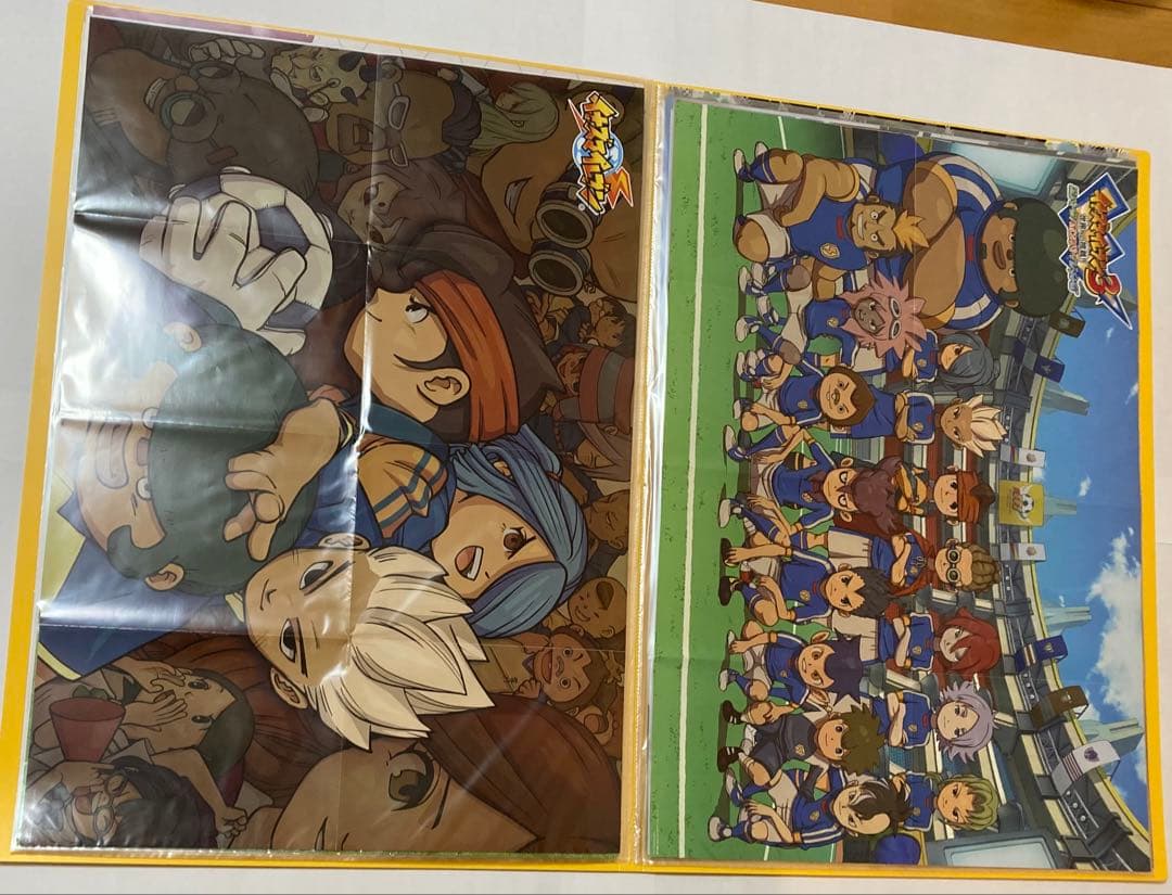 イナズマイレブン　b2 ポスター　17枚　セット　タワレコポスターファイル付き