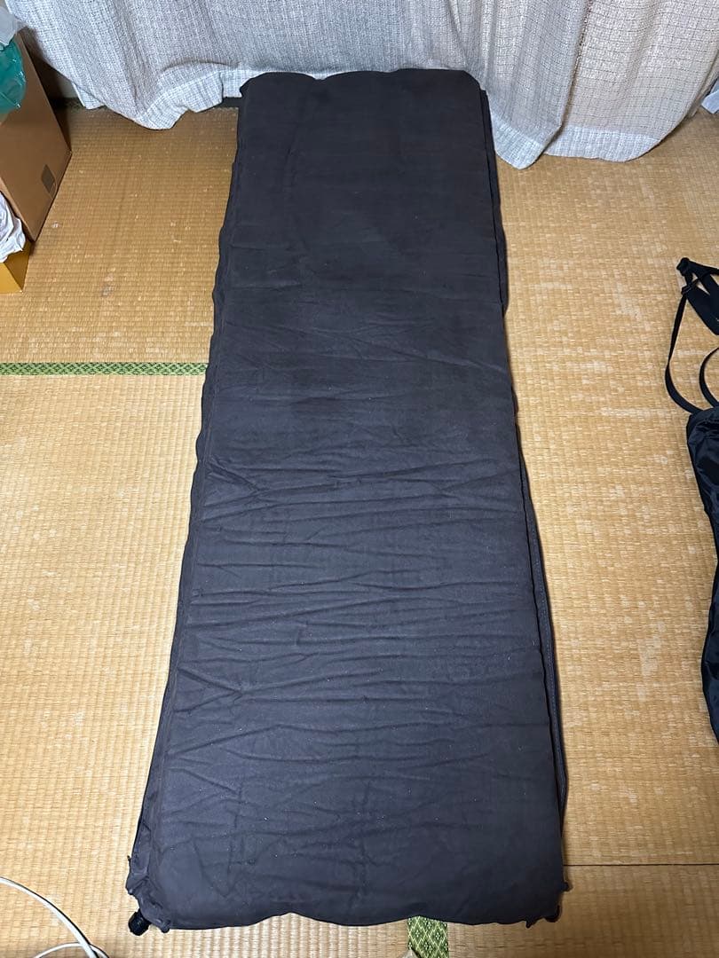 FIRST FRONTIER 車中泊マット 9cm 自動膨張 連結