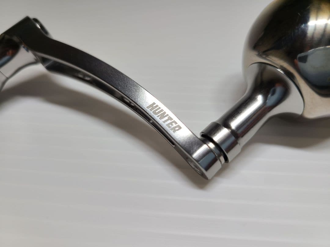 ゴメクサス 68mmハンドル チタンノブ シマノ パワーハンドル
