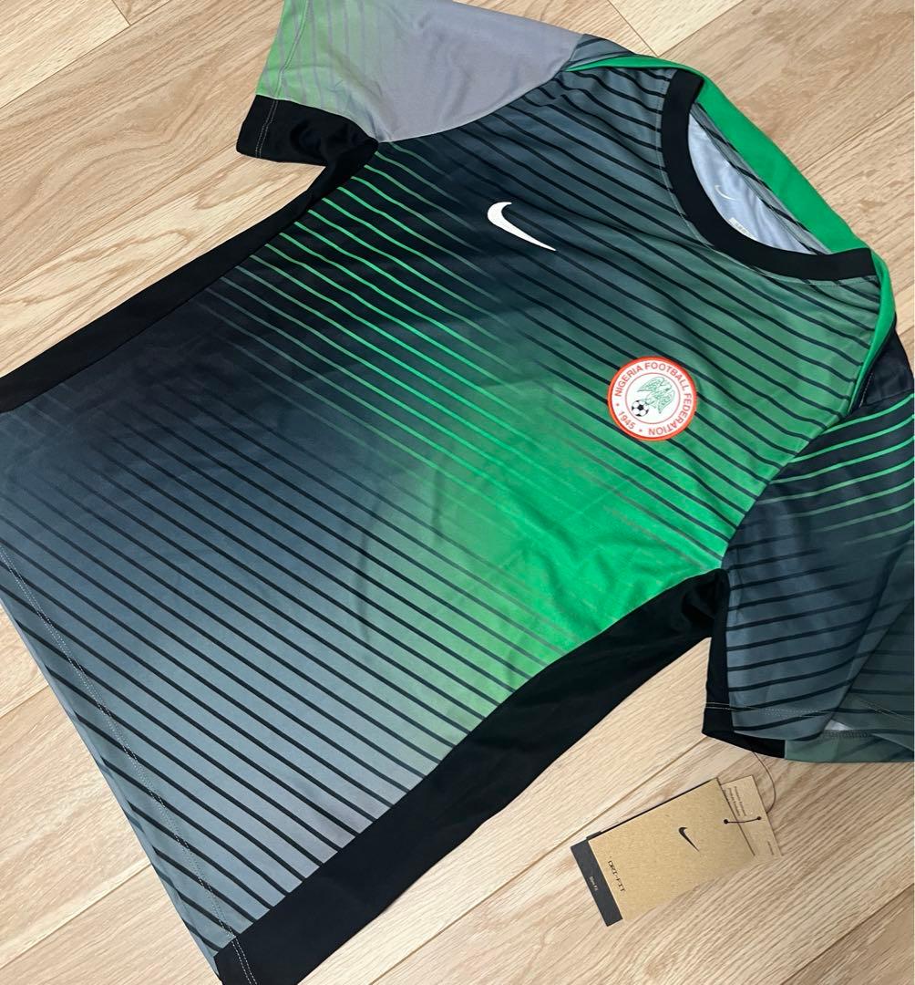 NIKE ナイジェリア代表　プレマッチシャツ　2024モデル　新品　プラシャツ