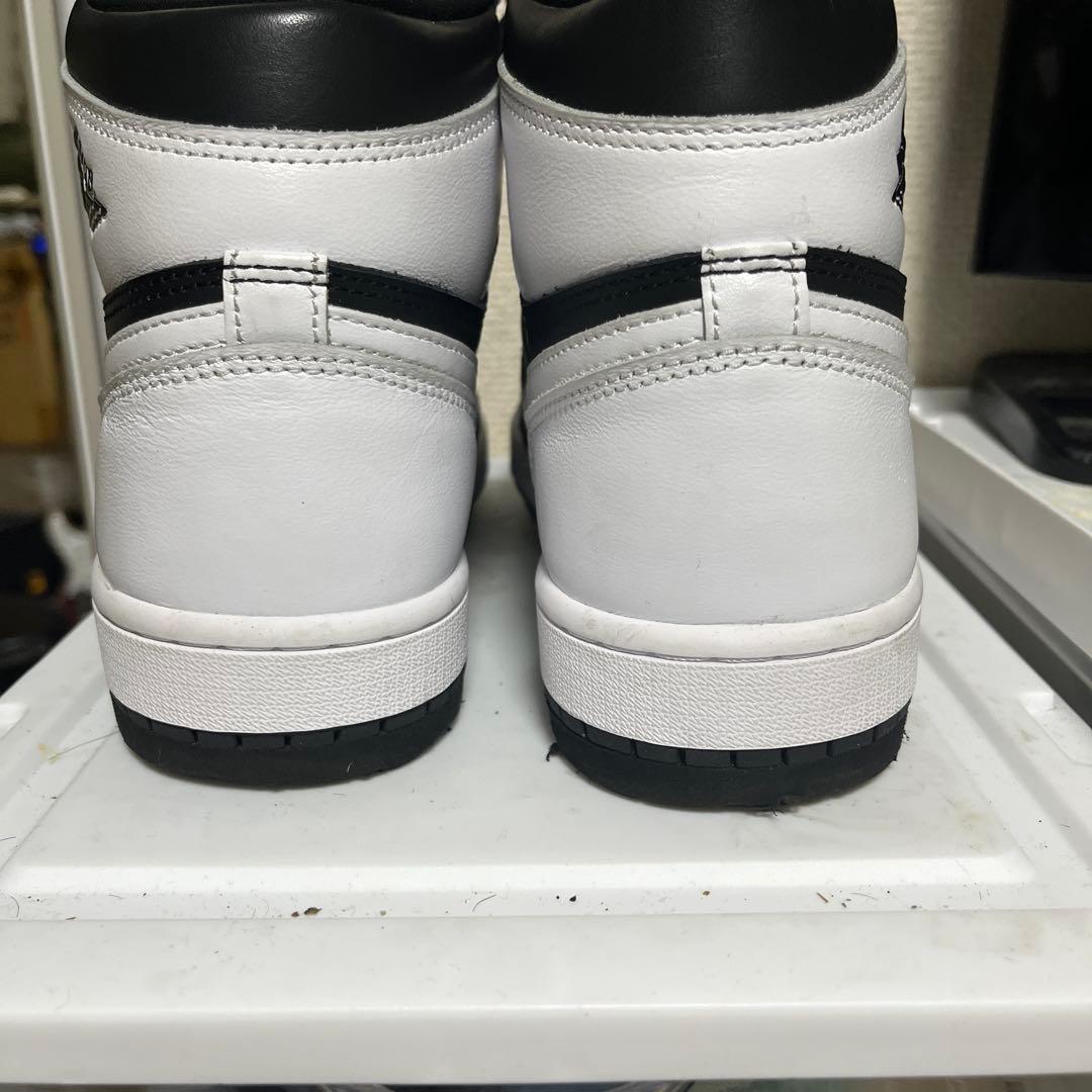 Nike jordan1 retro hi ogパンダ　ハイカット　白黒