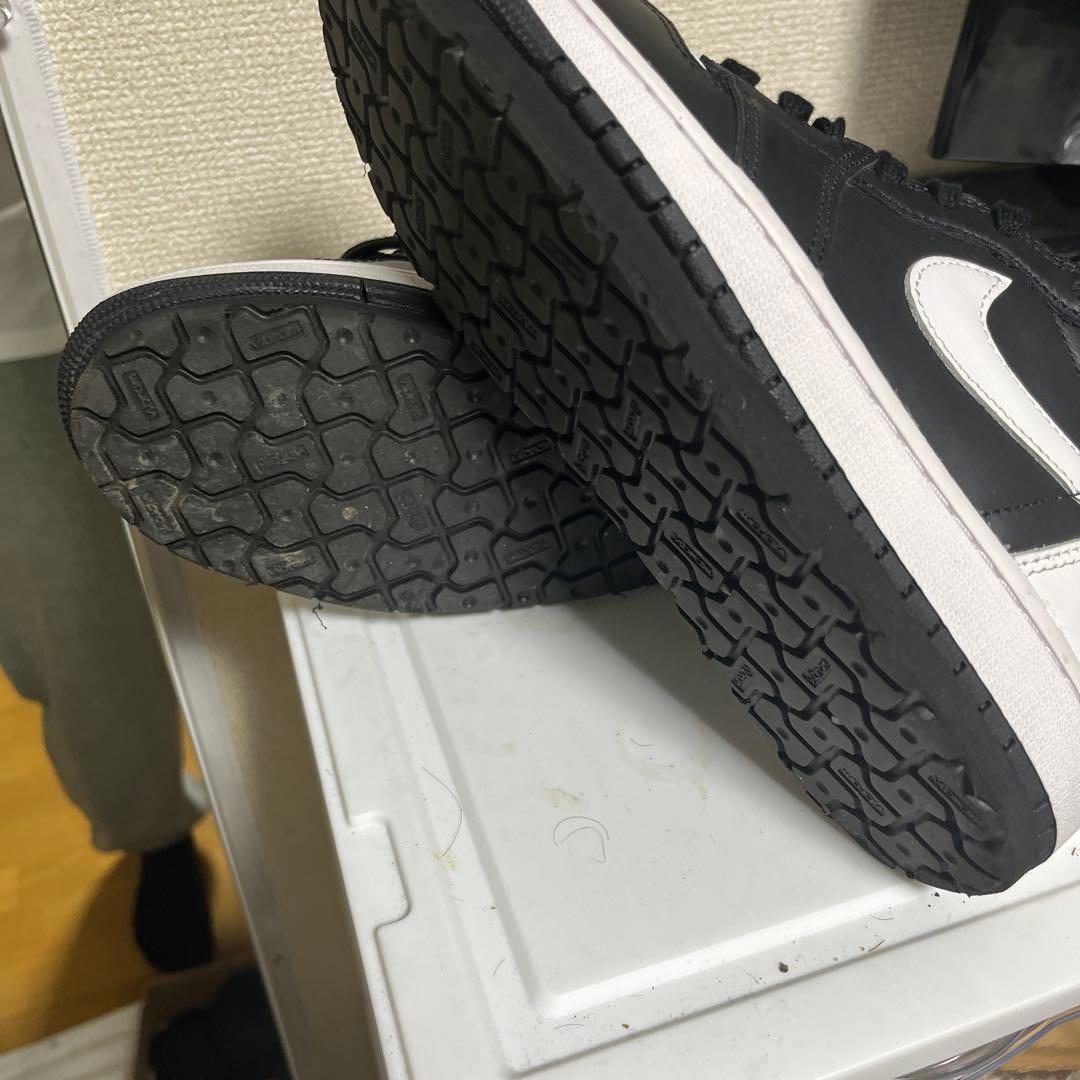 Nike jordan1 retro hi ogパンダ　ハイカット　白黒