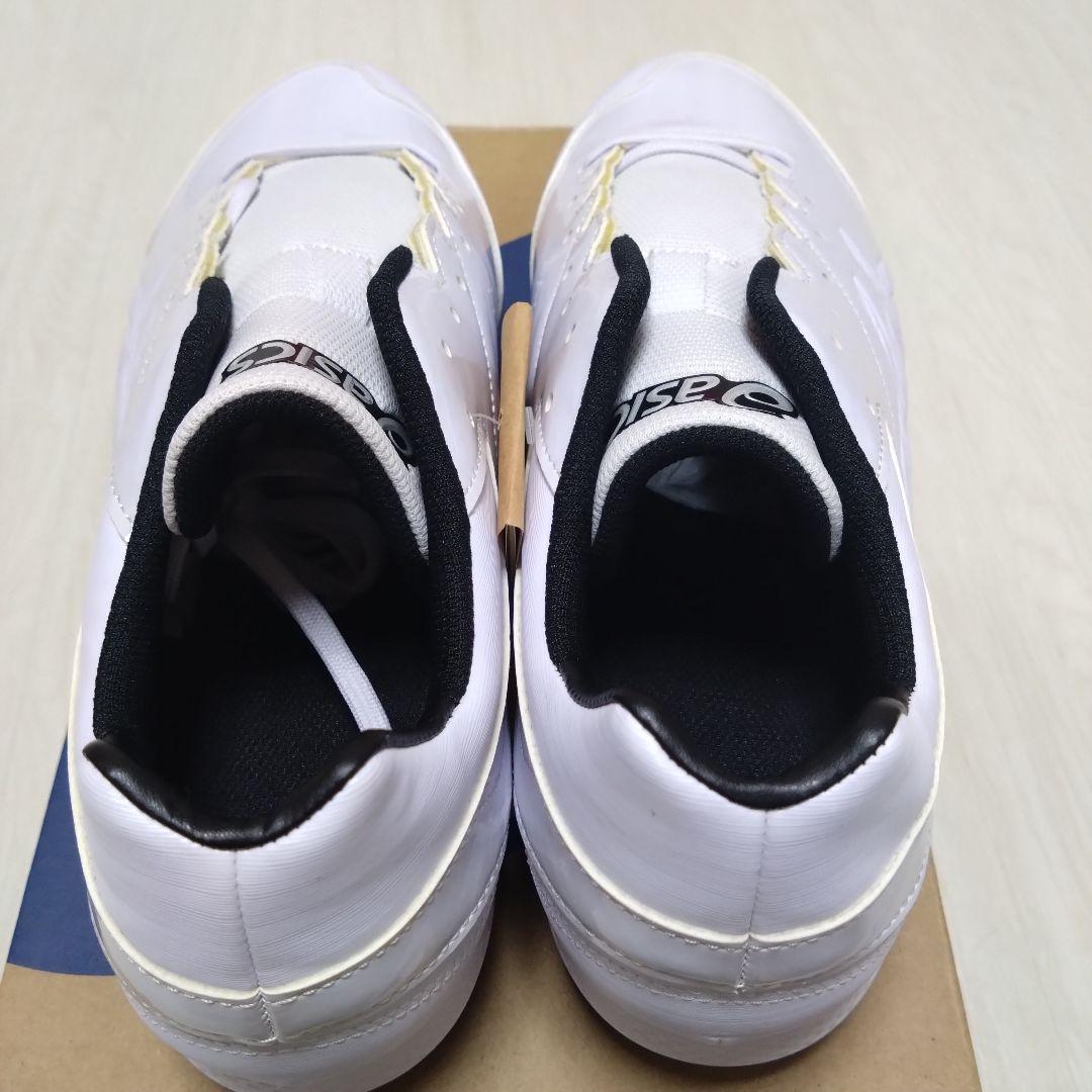 新品 アシックス NEOREVIVE4 WIDE 野球スパイク 白 29.5