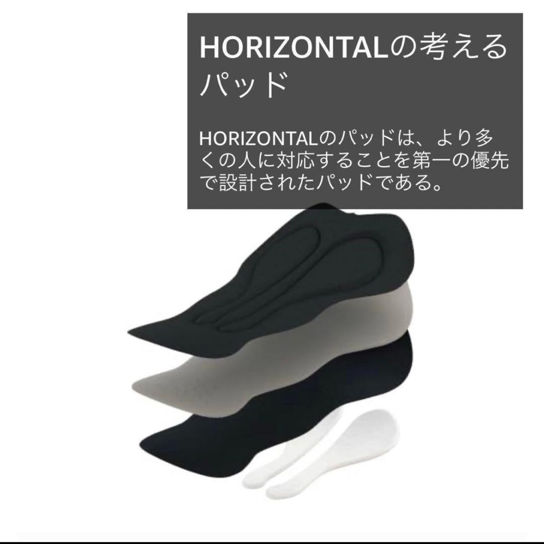 新品 ビブショーツ ビブタイツ メンズ XL ホリゾンタル 反射板