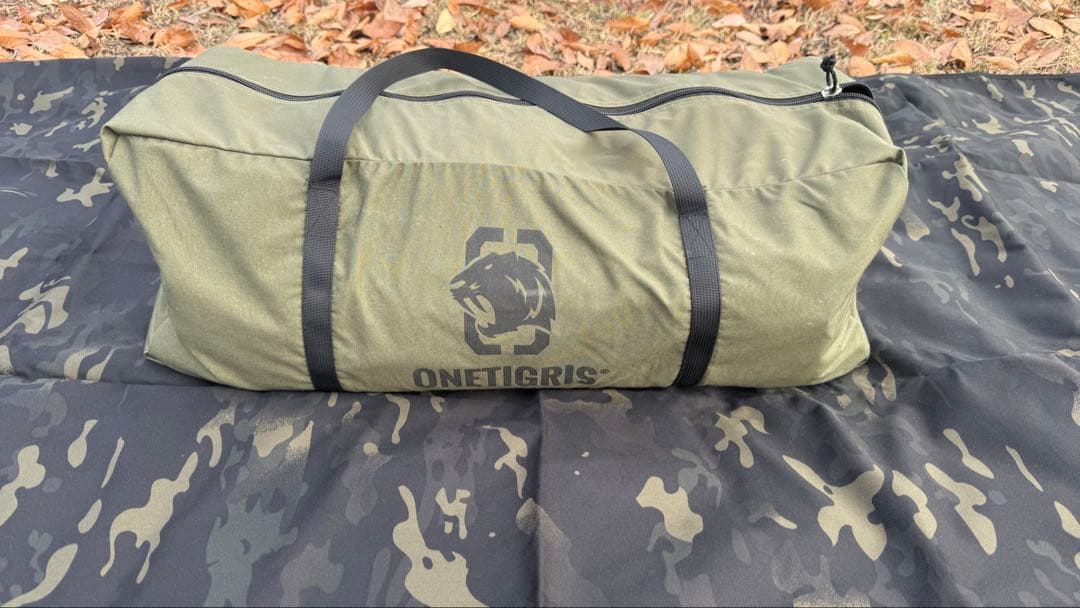 ONETIGERS オリーブグリーンキャンプテント +全幕付き美品