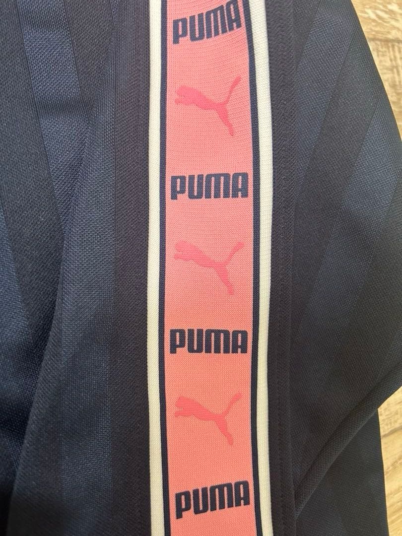 PUMA プーマ プージャー ピンク ネイビー 上下 ジャージ パンツ Y2K