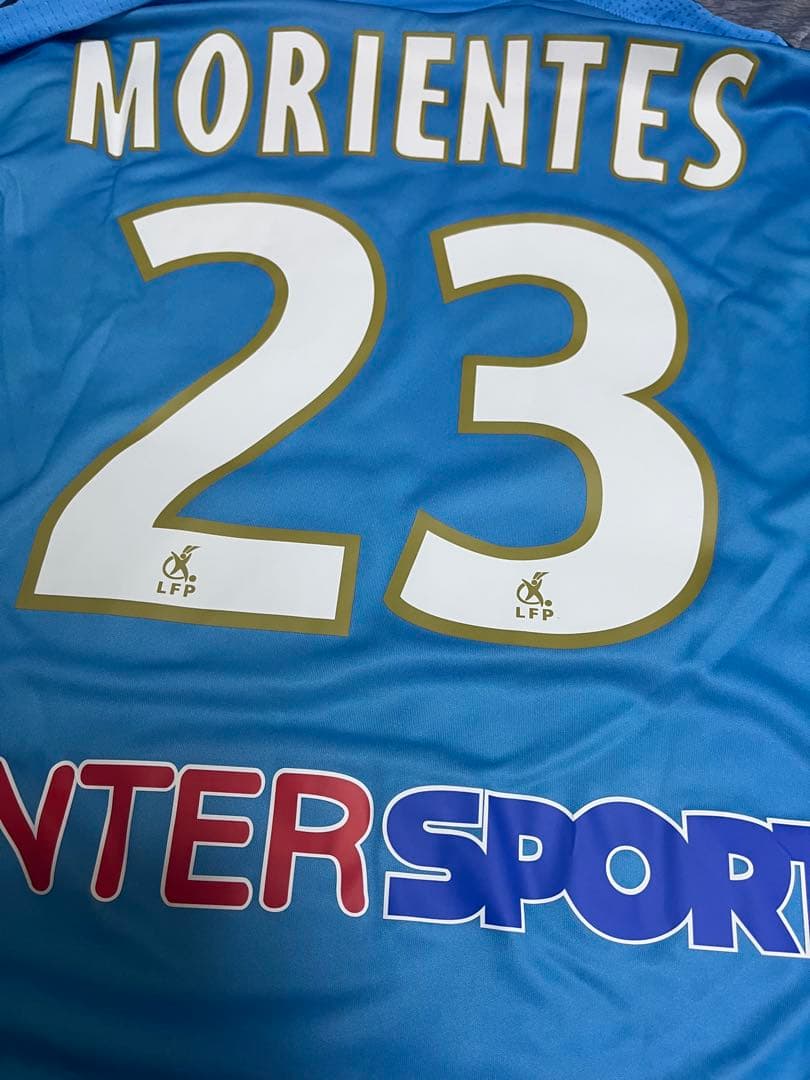 【adidas】09/10マルセイユ アウェイ　モリエンテス 23 長袖シャツ
